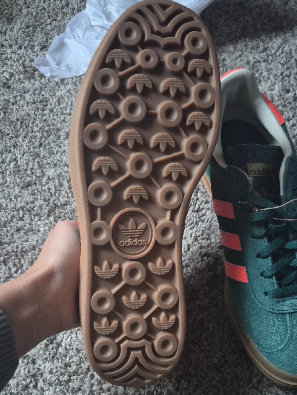 Adidas Gazelles NWT US 5.5 - Picture 3 of 5